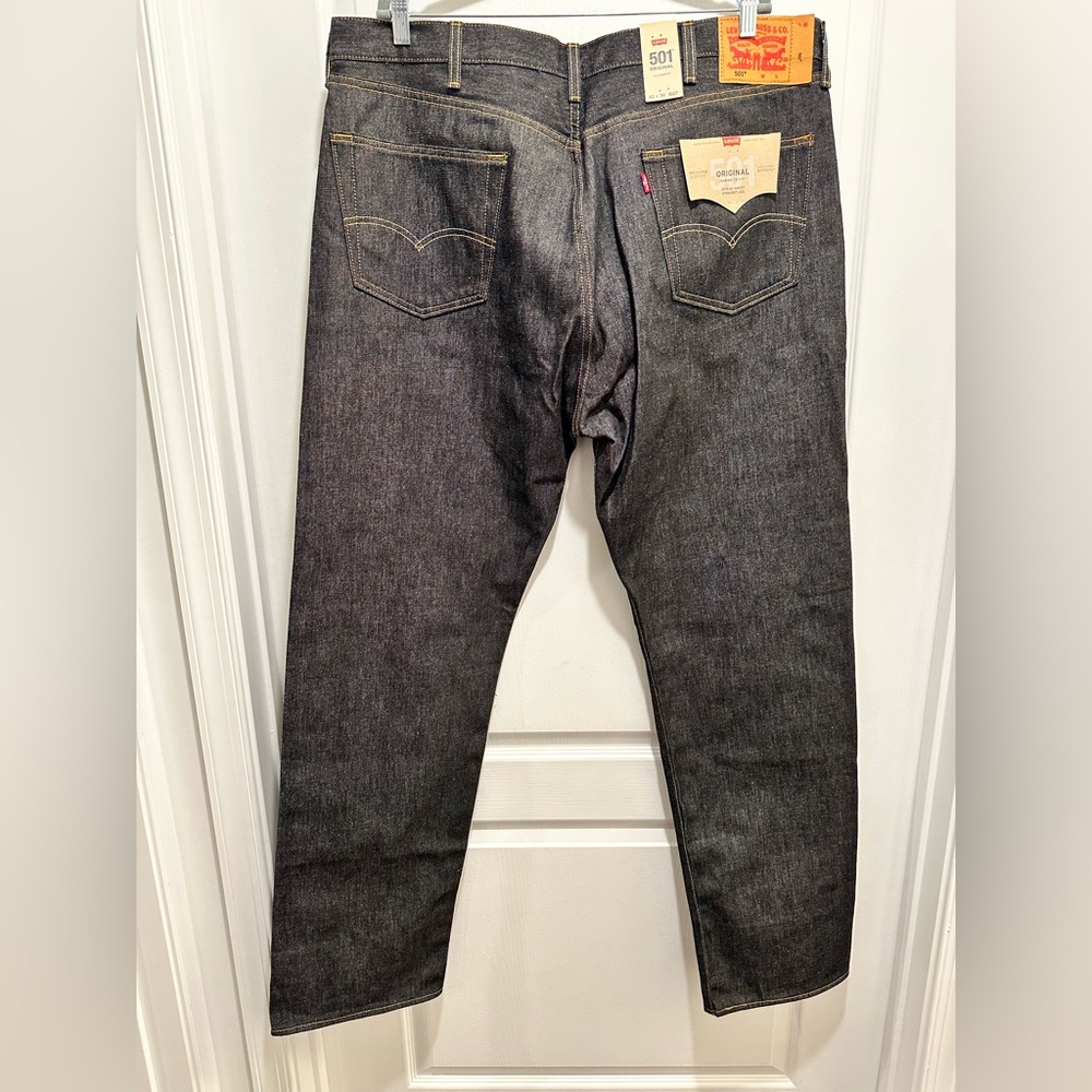 Levi’s 501 Original Men’s Jeans, Size W42 / L36 - Picture 6 of 9